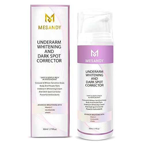 Underarm Cream, Dark Spot Corrector Cream, Instant Skin Brightening Cream for Armpit, Neck, Knees, Elbows and Inner Thigh Underarm Cream, Dark Spot Corrector Cream, Instant Skin Brightening Cream for Armpit, Neck, Knees, Elbows and Inner Thigh