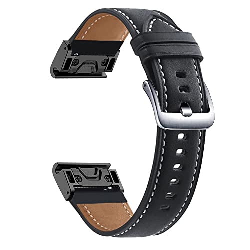 Sangle de montre rapide 26mm Descen Mk1 Mk2 bracelet rechange cuir montre connectée