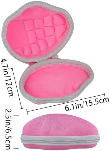 co2CREA Hard Case Replacement for Logitech MX Ergo / Ergo M575 Wireless Trackball Mouse (Pink Case) - Image 4