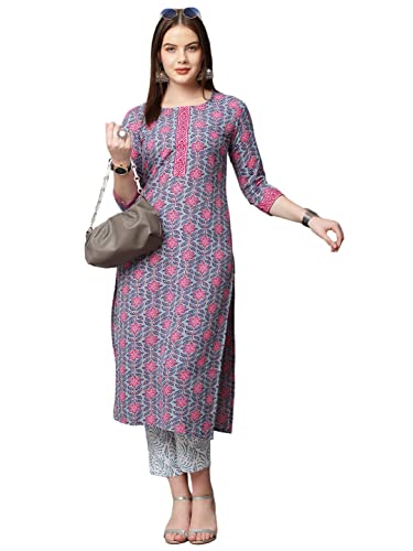 Image of ANNI DESIGNER Women Kurta with Palazzo