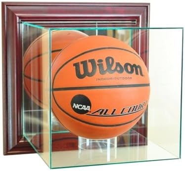 Perfect Cases WMBK-C Wall Mounted Basketball Display Case44; Cherry