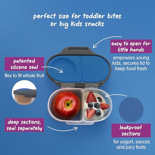 Image of b.box Lunch Box Kids 2-pack, Mini Lunch Box + Snack Containers for Kids