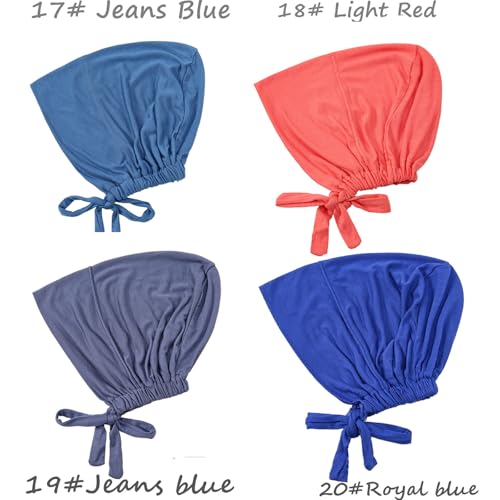 UncleS Breathable Tie Back Under Capital For Women Fashionable Hijab Turban Headwear For Home Or Shopping Daily Casual Relaxation Caps3