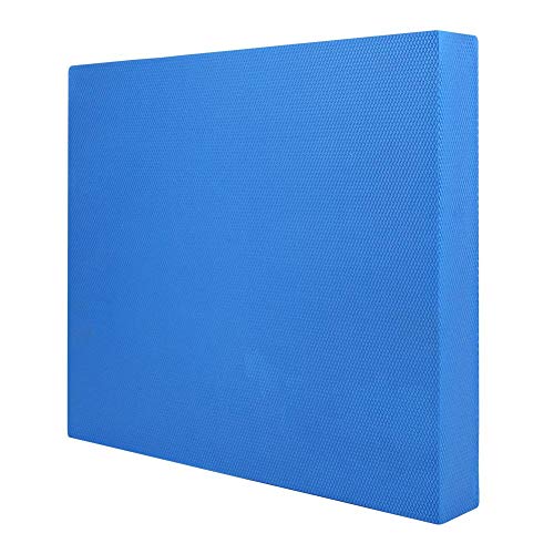 Alomejor1 Yoga Block Exercise Fitness Foam Bolster Pillow Cushion High Density Comfortable TPE Foam Yoga Blocks Exercise Fitness (S Blue)