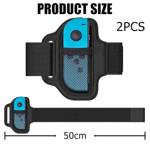 2Pcs Beingurte Kompatibel,Cerioll Sports Strap Für Switch,Beingurt Für Switch,Leg Band Für Switch,Elastische Beingurt Für Controller Rutschfest & Leicht Anzubringen,Einstellbares Elastisches Leg Strap