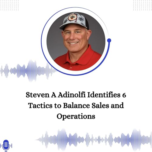 『Steven A Adinolfi Identifies 6 Tactics to Balance Sales and Operations』のカバーアート