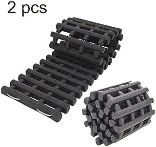 Portable Tire Traction Mats - 2 Packs Emergency Tire Grip Aids for Car