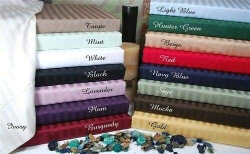 Miniatura 2 de Juego de sábanas tamaño Queen  4 piezas  Sábanas  Fácil de ajustar (7-9 pulgadas) Bolsillo profundo 900 hilos 100% algodón egipcio (Queen  60 x 80