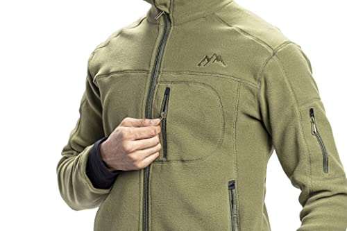 Image of TRIPOLE Men's Fleece Jacket for Hiking and Daily Use