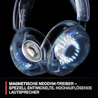 SteelSeries Arctis Nova 5P Wireless PS5 Gaming Headset – Für PS5, PC, Handy – Magnetische Neodym-Treiber – 100+ Audio Presets – 60 Std. Akkulaufzeit – 2,4 GHz oder BT-ClearCast Gen2.X Mik – Ansicht 6