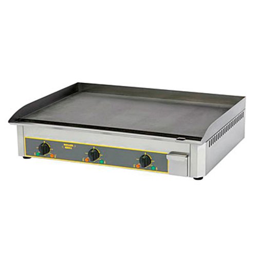 EquipexPSS-900 3PH Sodir Electric Countertop Griddle with Polished Chrome Coated Steel Griddle Plate, 35"W x 15"D Cooking Surface, 208-240V/3PH