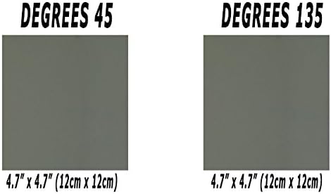 3D Circular Polarizer Pair of Sheets - Left and Right Eye
