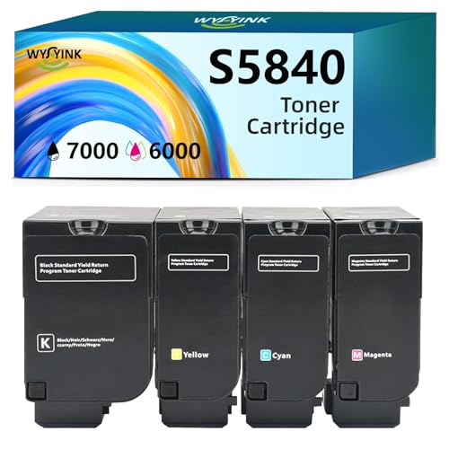 Toner de rechange Dell S5840 R59F2 noir pour grands volumes d'impression