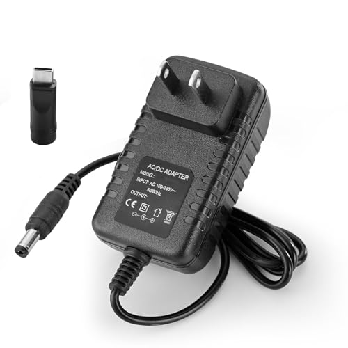 Bccxzm DC 5V Power Cord Compatible with VSC-550BT Vintage 3-Speed (Gift TPYE-C Head) Replacement for Record Player Power Cord