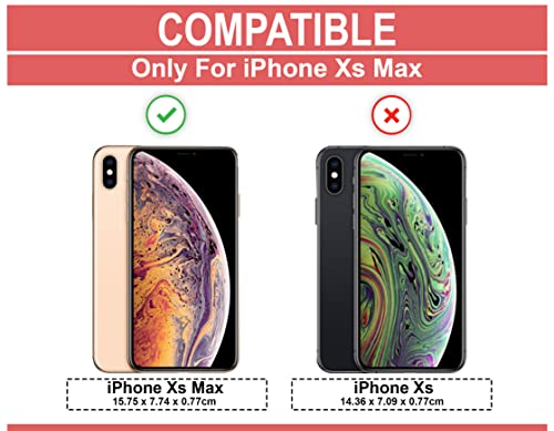 Image of CEDO iPhone Xs Max Clear Case | Soft Flexible Slim-Fit | Full Body 360 Protection Shock Proof TPU Back Cover (Transparent)
