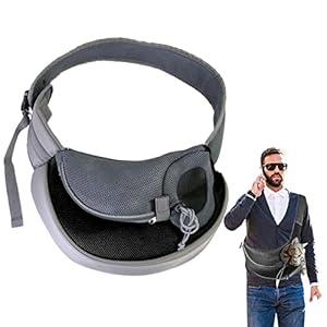 Kattendraagtas | Kattendraagtas – Handvrij verstelbare hondentas draagtas Crossbody voor kleine middelgrote hond kat konijn Jextou