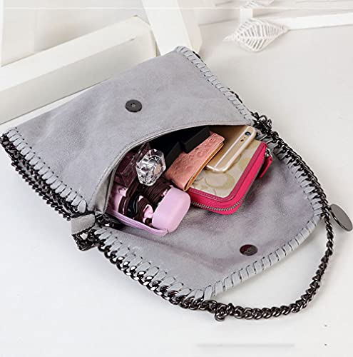 Image of Beatfull Designer Chain Shoulder Purse for Women Soft Leather Quilted Clucth Fashion Message Crossbody bag
