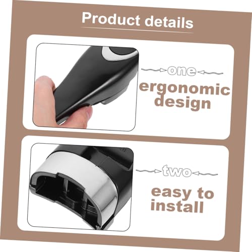 Repuesto de mango para olla a presión PRETYZOOM para olla a presión, olla para salsa, olla de vapor, mango ergonómico miniatura 3