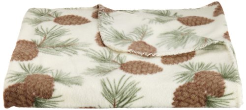 Dii Pinecone Lodge Fleece Throw, 50 By 60-Inch #TOP17