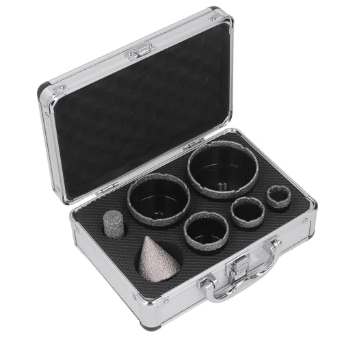 Juego de 7 brocas de sierra de diamante para cerámica miniatura 4