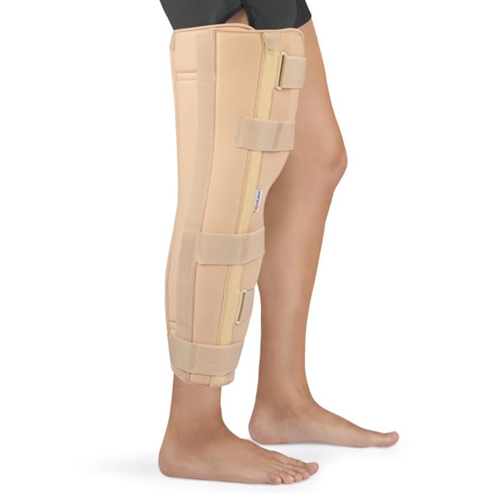 ORTESIS INMOVILIZADORA DE RODILLA DE TRES PANELES A 0° - 50