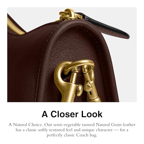 Image of Coach Women's Natural Grain Leather Waverly Bag