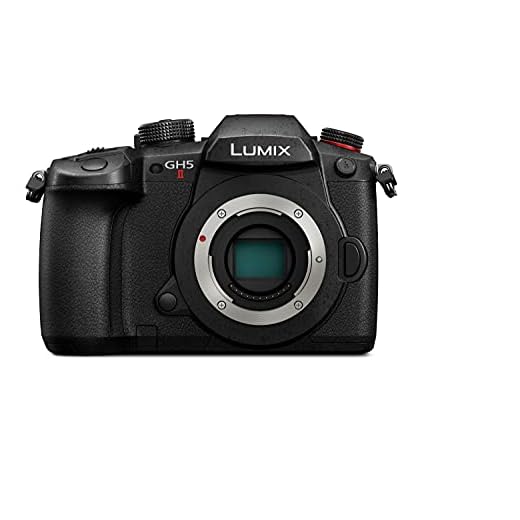Panasonic Lumix DC-GH5M2E - Cámara Evil (20MP, 4K, Transmisión en Vivo, Doble Estabilización, Protección contra Frío, Polvo y Salpicaduras), Negro
