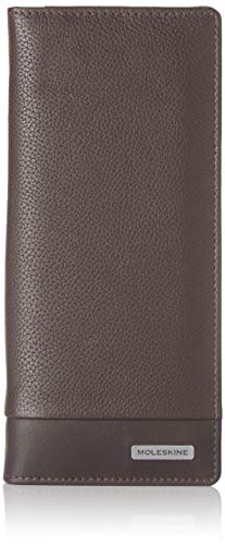 Moleskine Men's Wallet, Wood Brown