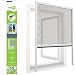 Produktbild Insektenschutz ALU Rollo für Fenster 160 x 160 cm zum klemmen Braun