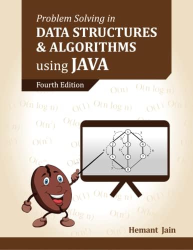 Amazon.fr - Problem Solving in Data Structures & Algorithms Using Java ...
