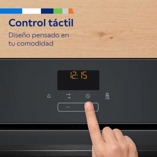 Miniatura 9 de Balay - Horno Compacto Multifunción, 45 Cm, Aqualisis, Control Comfort, Raíles Flex, Cristal Negro, 3cb5159n3