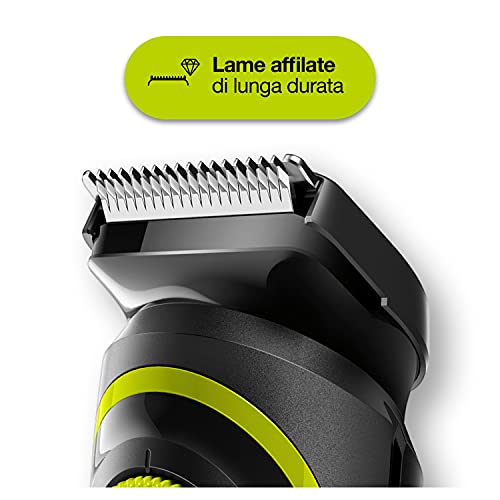 Image of Braun Beard trimmer BT3241 with precision dial, 2 combs and Gillette Fusion5 ProGlide Razor Trimmer 80 min Runtime 39 Length Settings (Black)
