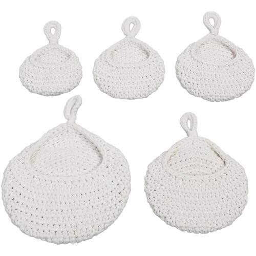 Cesta colgante de macramé artesanal: llena de calidez, vida y orden natural tu cocina 2
