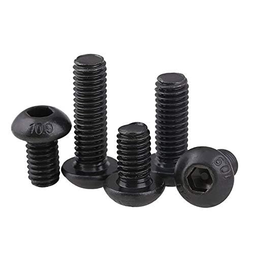 Button Screw, 20pcs Hex Socket Button Head Screws Socket Cap Self Colour Bolts - M5*35mm - Image 4