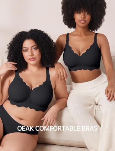 Image of OEAK Women Value Series Jelly Bras Wireless Pushup Convertible Bra