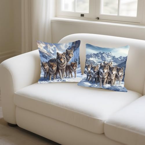 Housse coussin 35x35cm lin taie oreiller imperméable extérieur - 6