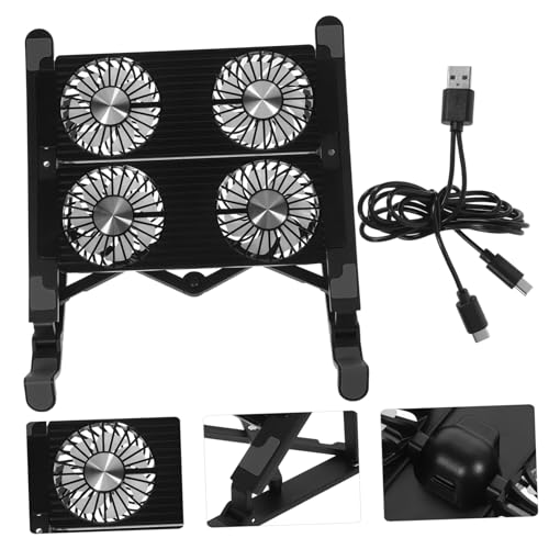 Base para portátil ARTIBETTER Cooling Pad ajustable negra miniatura 7