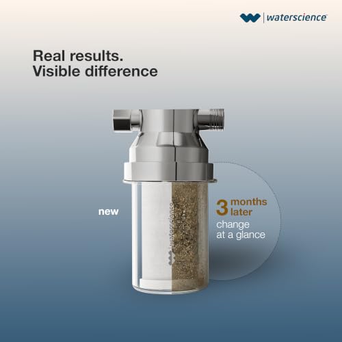 Image of WaterScience VERSA Shower and Tap Filter for Hard Water | Hard Water Softener for Shower | Tap Filter for Hard Water | Water Softener for Tap - VERSA-STF-1025