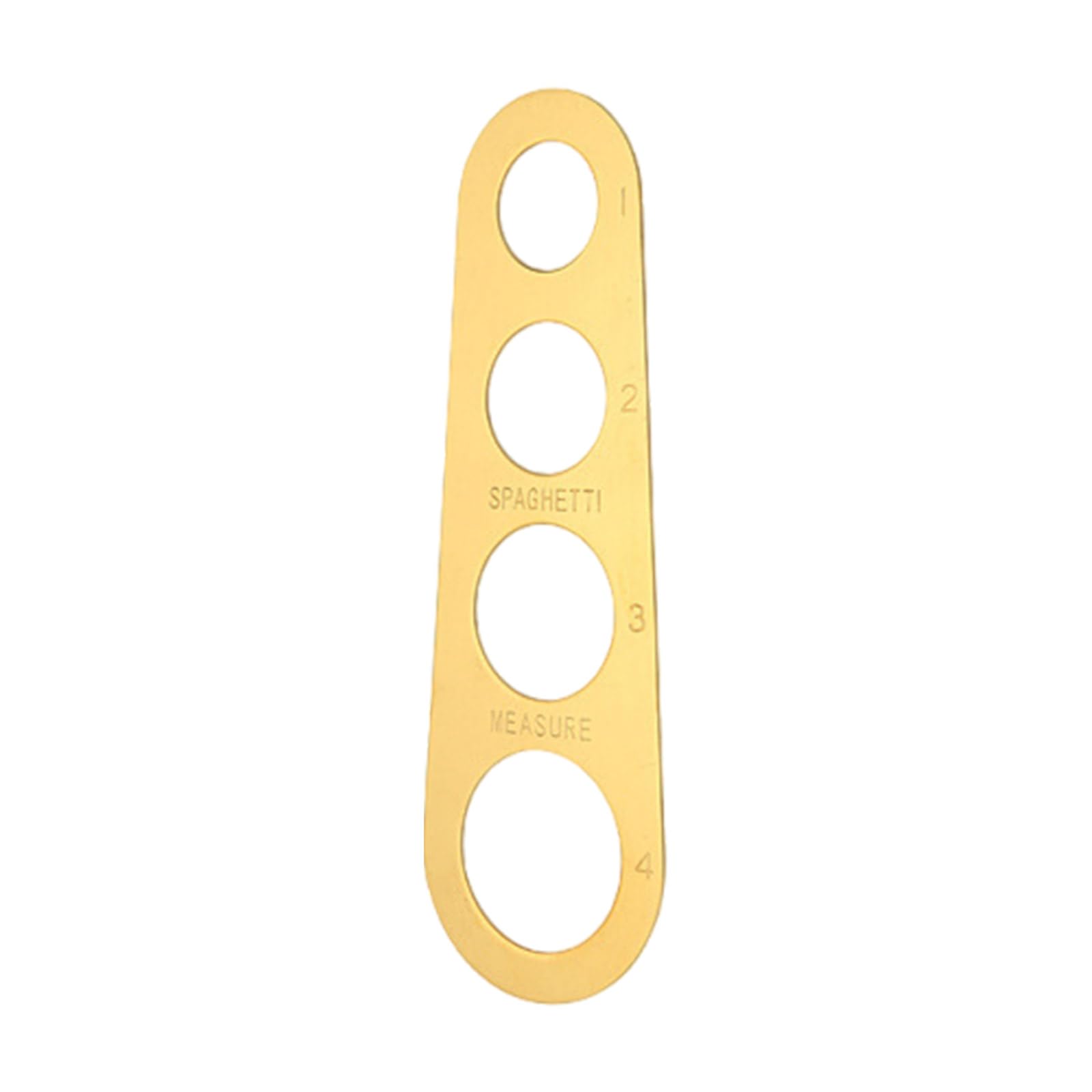 HDOYTXXM Italian Pastas Portion Control Device 4 Size Holes Food Grade Rustproof Stainless Steel Multiuse Kitchen Measuring Tool Portion Control Tool Kitchen