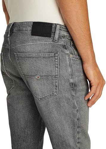 Tommy Jeans Herren Slim, Denim (Denim Grey), 28 W/36 L – Ansicht 3