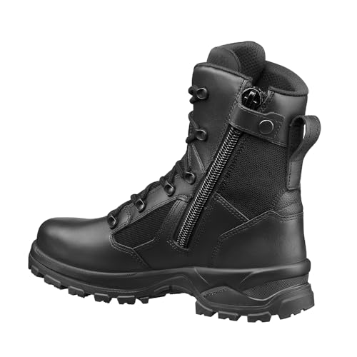 HAIX Trooper GTX High Side Zip Waterproof Law Enforcement Leather Duty Boots with Antislip Outersole and Cushioned Insole2