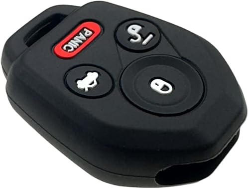 Miniatura 4 de Funda de goma de silicona para llavero compatible con Subaru Crosstrek Forester Impreza Legacy Outback Tribeca WRX STI XV Crosstrek Ascent 2008-2023