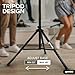 Gemini Sound ST-Pack Heavy Duty Professional Audio Universal DJ Fold-Out Telescoping Tripod Steel Speaker Stands (Set of 2), Up to 80