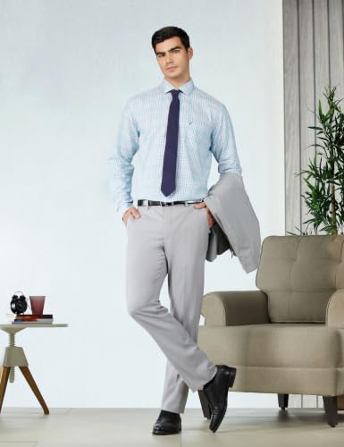 Image of Allen Solly Men's Casual Check Shirt | Regular Fit, Comfortable Fabric, Smart