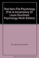 Test Item File for Invitation to Psychology, Fourth Edition 0132329735 Book Cover