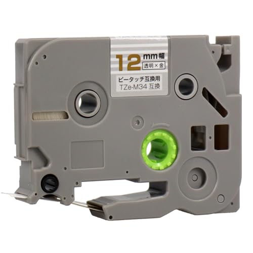 �y�G�R�X���z�u���U�[�p �s�[�^�b�`�݊� TZe-M34 ����/������ 12mm(�e�[�v��) 1�� TZe�e�[�v�݊� ���x�����C�^�[ P-TOUCH CUBE �s�[�^�b�`�L���[�u�Ή�