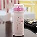 Tazza Termica Thermos Sakura Tazza d'Acqua in Acciaio Inox Thermos per Donna inacciaio Inox Bottiglia di ciliegio Fiore Rimbalzo Thermos Regalo di Natale #