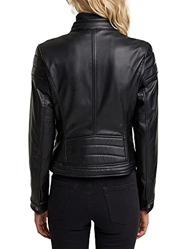 ESPRIT 110ee1g307 Giacca, 001 Nero, M Donna