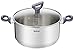 Tefal Daily Cook - Cacerola de acero inoxidable de 24 cm, 4 Litros, base reforzada, aptas para todo tipo de cocinas incluido inducción, gran conductividad y resistencia con materiales reciclados