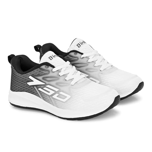 Image of Birde Men's Sports Shoes | Lightweight Running Shoes for Men | Breathable Walking Shoes with Cushioned EVA Sole | Comfortable Gym Sneakers